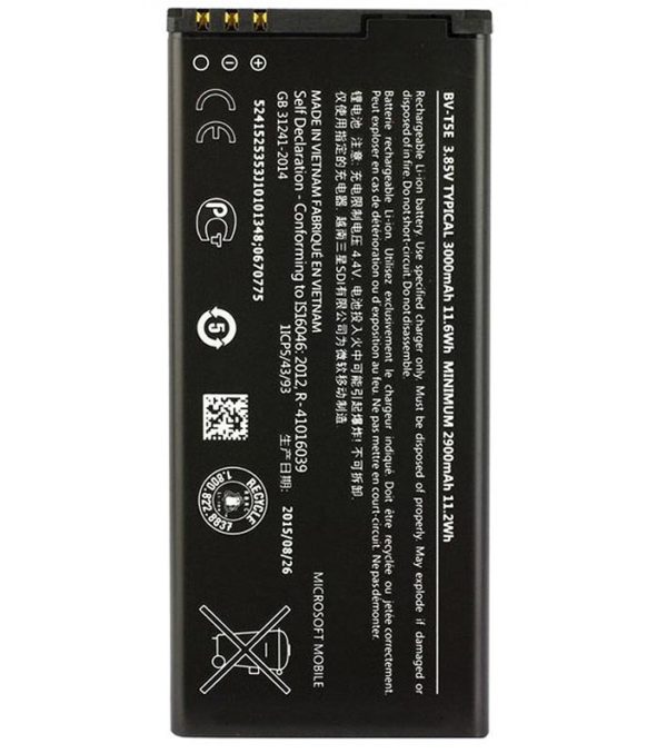 Nokia Lumia 950 Battery BV-T5E Replacement