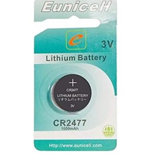 1 pack CR2477 lithium coin batteries 3V