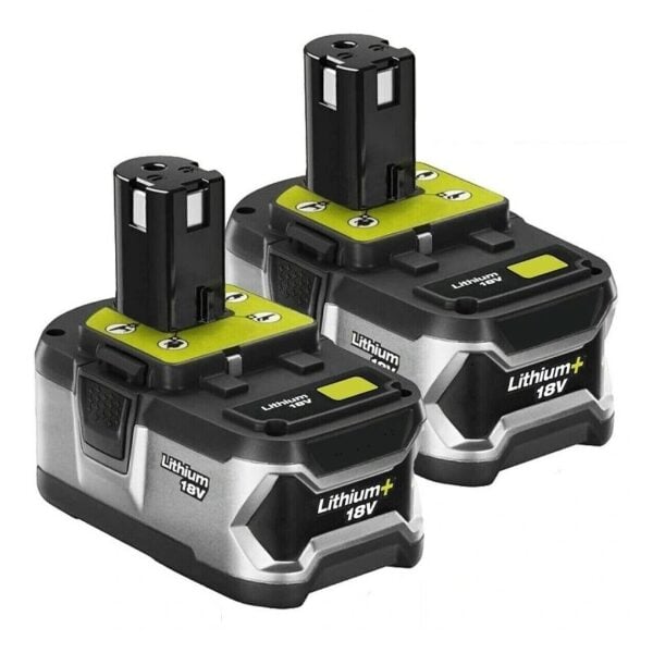 ryobi-one-plus-5ah-battery-2pack-lithium-one-plus-compatible replacement for p108