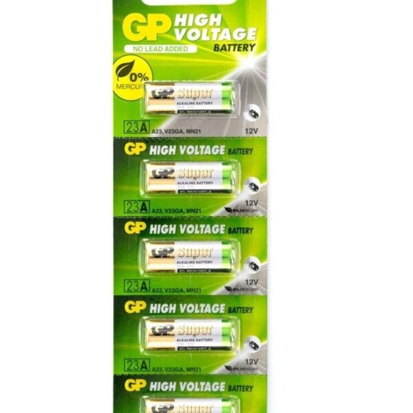 23A Batteries Pack of Five