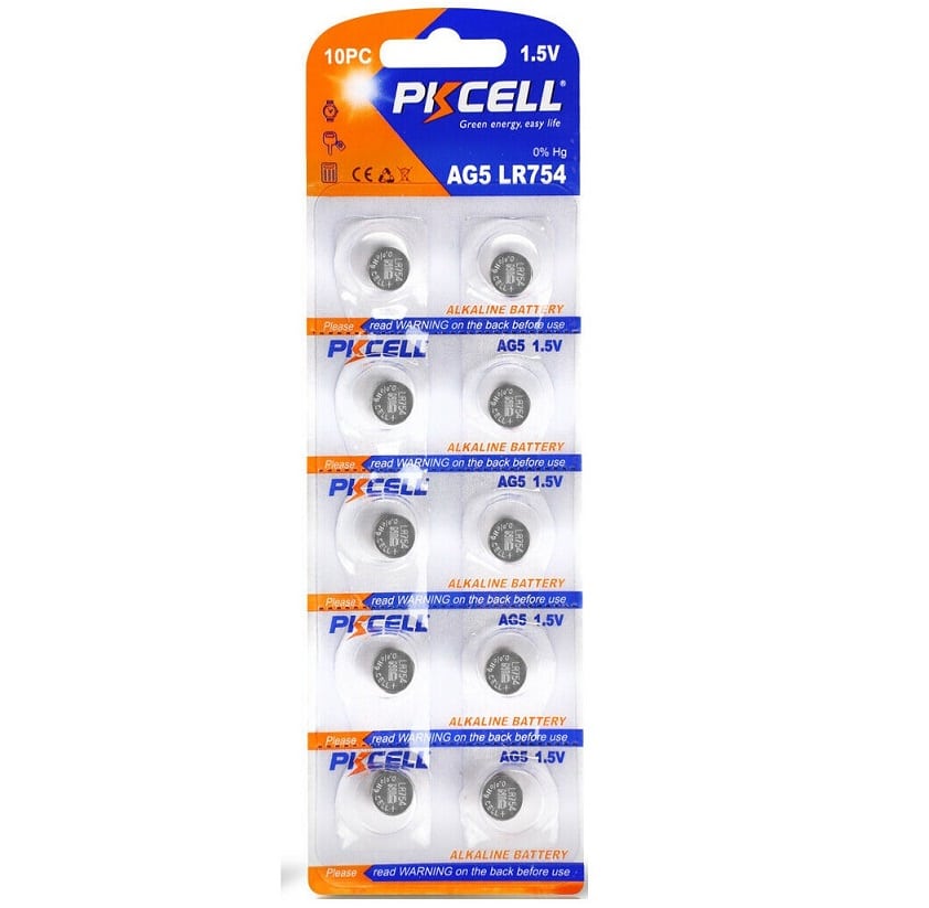 LR48 Battery Pack of 10 Alkaline 1.5V