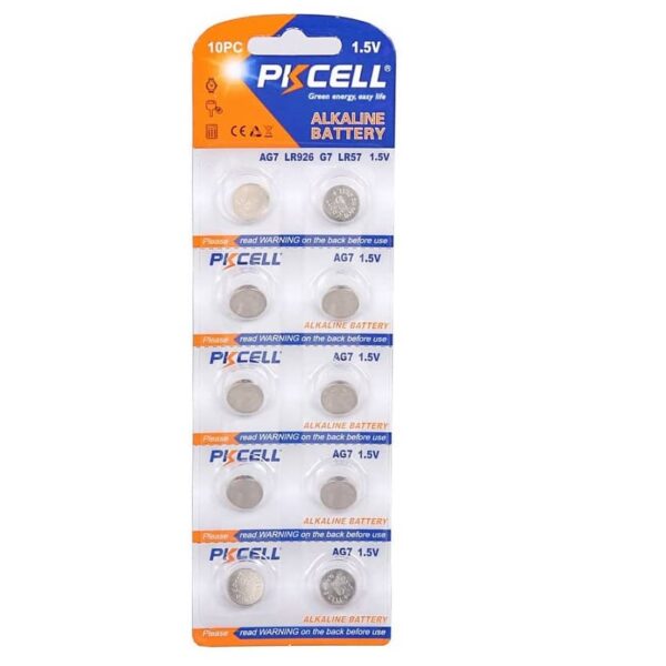 LR57 Battery Pack of 10 Alkaline 1.5V