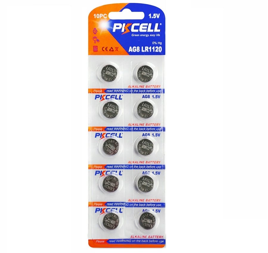 LR55 Battery Pack of 10 Alkaline 1.5V