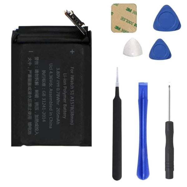 Apple Watch Series 1 38mm Battery Replacement Kit A1578