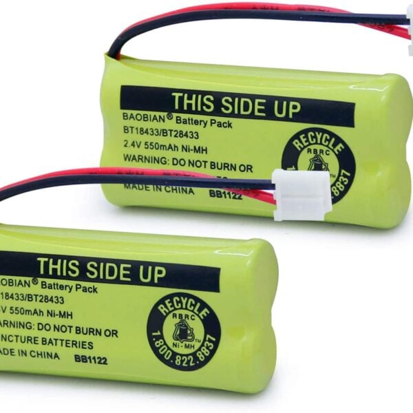 Uniden BT18433 Batteries Pack of Two