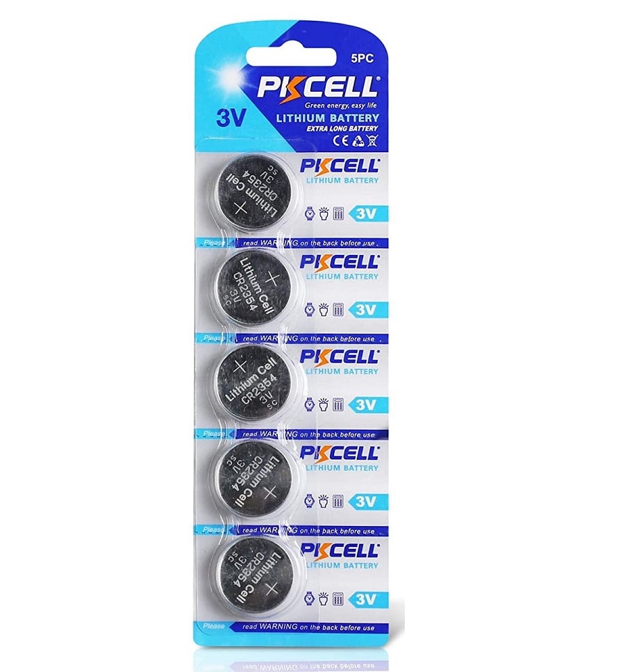 5 Pack CR2354 Battery Lithium 3V