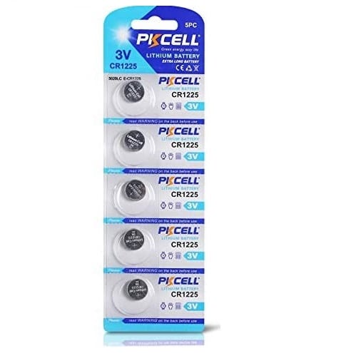 ECR1225 Battery Lithium 3V Pack of 5