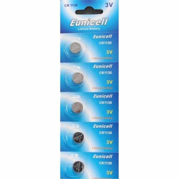 CR1130 Lithium Battery 3V Pack of 5