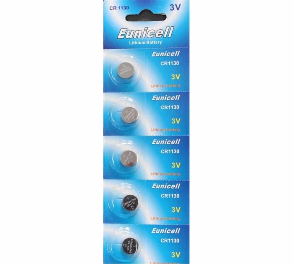 CR1130 Lithium Battery 3V Pack of 5