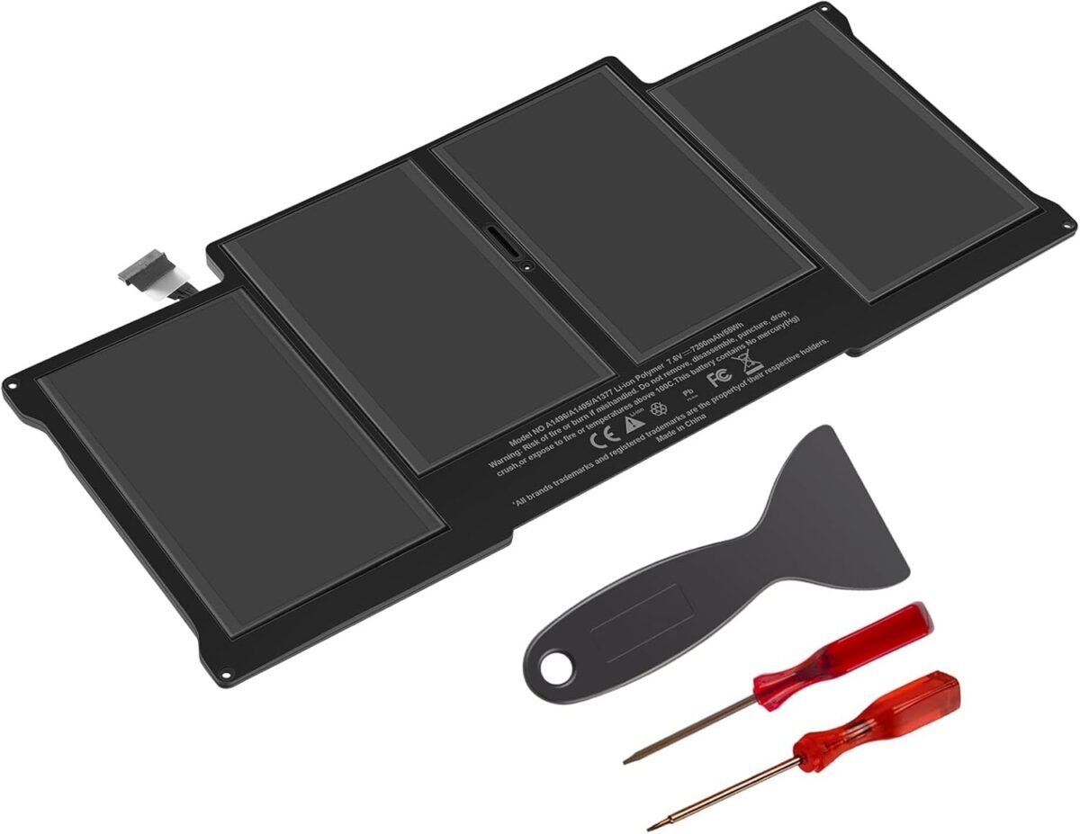 MacBook Air Battery 13″ Replacement Compatible with Models A1466, A1369, A1496, A1405, A1377 - Image 2