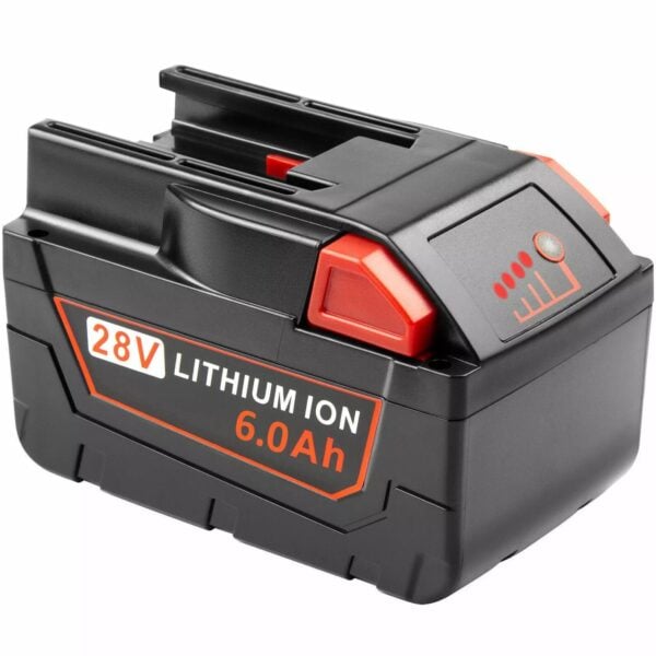 Milwaukee M28 28V Battery 6.0Ah Replacement Compatible with M28, M28B, M28BX, 48-11-2830