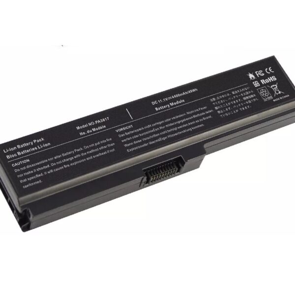 Toshiba PA3817U-1BRS Laptop Battery Replacement Fits L750, L750D, Satellite C660, L755 Series, PA3816U-1BRS, PA3818U-1BRS