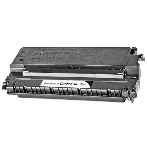 Canon E-40 Toner Cartridge - Remanufactured (1491A002CA) - Compatible replacement black toner cartridge for Canon printers