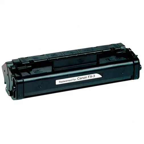 Canon FX-3 Black Toner Cartridge - Remanufactured (1557A002BA) - Compatible replacement black toner cartridge for Canon printers