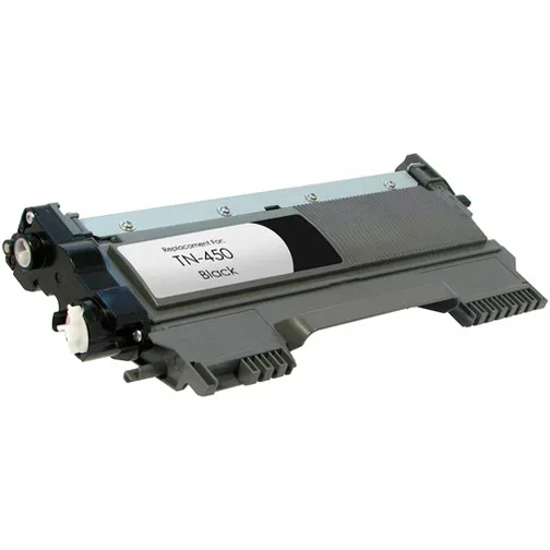 Compatible Brother TN450 Toner Cartridge - High-Yield (Replaces Brother TN420) - Compatible replacement black toner cartridge for Brother printers