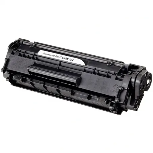 Compatible Canon 104 Black Toner Cartridge - Compatible replacement black toner cartridge for Canon printers