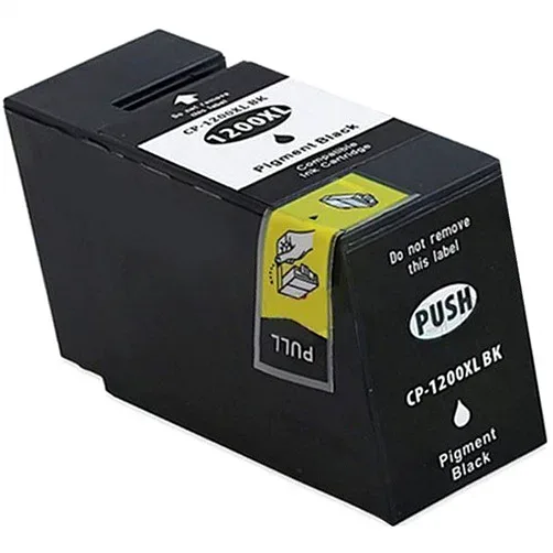 Compatible Canon 1200 Black Ink Cartridge, High-Yield (Canon PGI-1200XL) - Compatible replacement black ink cartridge for Canon printers
