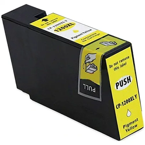 Compatible Canon 1200 Yellow Ink Cartridge, High-Yield (Canon PGI-1200XL) - Compatible replacement yellow ink cartridge for Canon printers