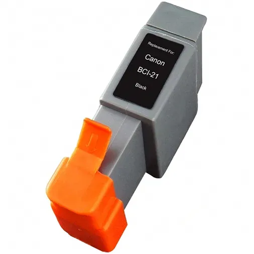 Compatible Canon BCI-21BK Black Ink Cartridge - Compatible replacement black ink cartridge for Canon printers