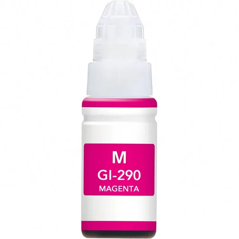 Compatible Canon GI-290 Magenta Ink Bottle - Compatible replacement magenta ink bottle for Canon printers