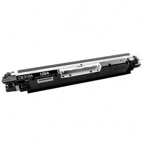 Compatible HP 126A Black Toner Cartridge (CE310A) - Compatible replacement black toner cartridge for HP printers