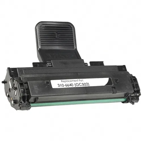 Dell 1100 and Dell 1110 Black Compatible Toner Cartridge (310-6640), GC502 - Compatible replacement black toner cartridge for Dell printers