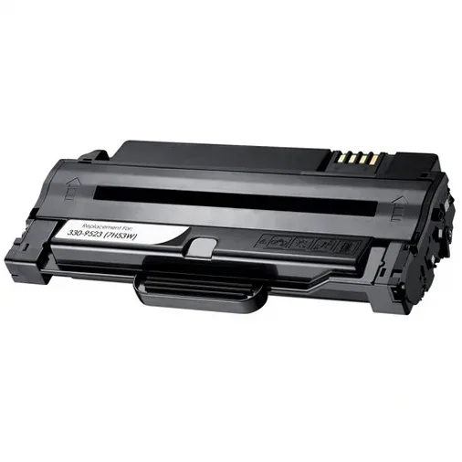 Dell 1130/ 1133/ 1135 Black Compatible Toner Cartridge (330-9523), 7H53W - Compatible replacement black toner cartridge for Dell printers