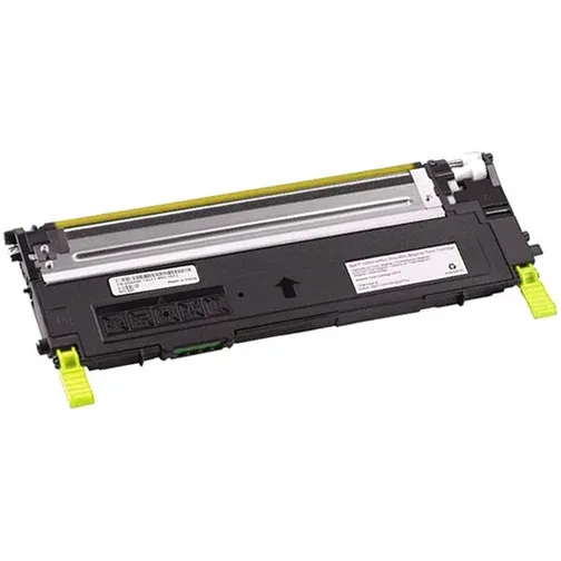 Dell 1230c and Dell 1235c Yellow Compatible Toner Cartridge (330-3013), M127K - Compatible replacement yellow toner cartridge for Dell printers