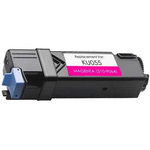 Dell 1320 Magenta Compatible Toner Cartridge (310-9064), KU055 - Compatible replacement magenta toner cartridge for Dell printers
