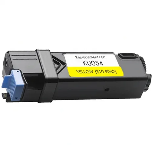 Dell 1320 Yellow Compatible Toner Cartridge (310-9062), KU054 - Compatible replacement yellow toner cartridge for Dell printers
