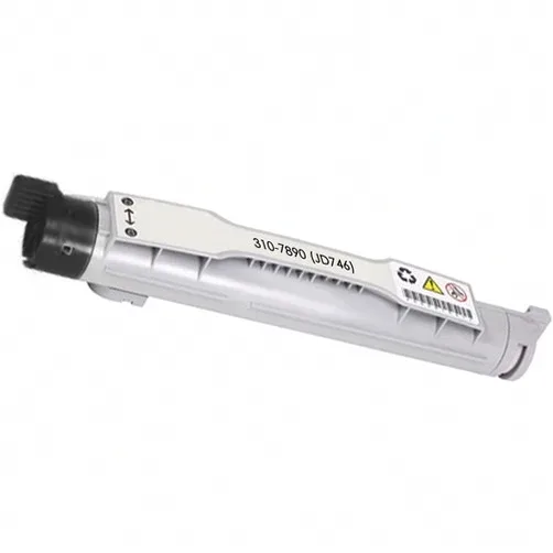 Dell 5110cn Black Remanufactured Toner Cartridge (310-7890), JD746 - Compatible replacement black toner cartridge for Dell printers