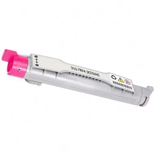 Dell 5110cn Magenta Remanufactured Toner Cartridge (310-7894), KD566 - Compatible replacement magenta toner cartridge for Dell printers