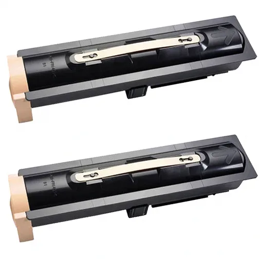 Dell 7330dn Remanufactured Black Toner (330-3110), U789H - 2 Pack - Compatible replacement black toner cartridge for Dell printers