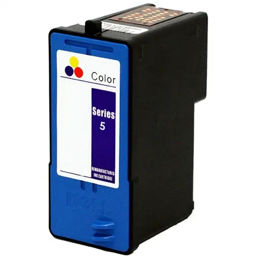 Dell Series 5 Remanufactured Ink Cartridges, Color (M4646A) - Compatible replacement color ink cartridge for Dell printers