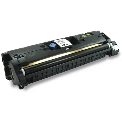 HP 121A Black Remanufactured Toner Cartridge (C9700A) - Compatible replacement black toner cartridge for HP printers