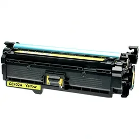 HP 507A Yellow Toner Cartridge - Remanufactured (CE402A) - Compatible replacement yellow toner cartridge for HP printers