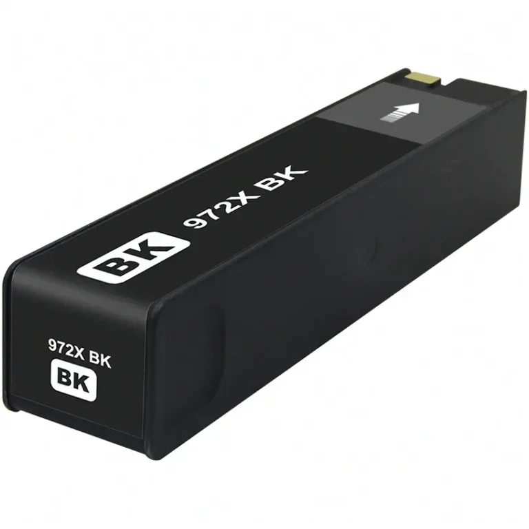 HP 972X Black Ink Cartridge- High-Yield with OEM Chip - Remanufactured (F6T84AN) - Compatible replacement black ink cartridge for HP printers