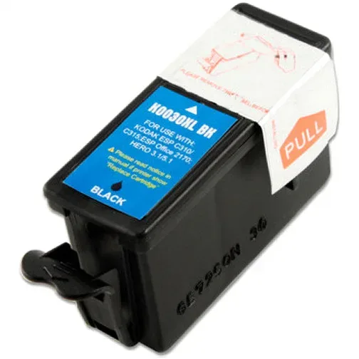 Kodak 30XL High-Yield Black Compatible Ink Cartridge (1550532) - Compatible replacement black ink cartridge for Kodak printers