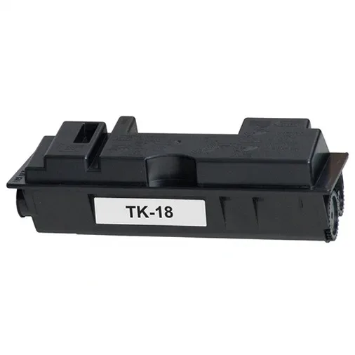 Kyocera TK-18 Black Compatible Toner Cartridge - Compatible replacement black toner cartridge for Kyocera printers