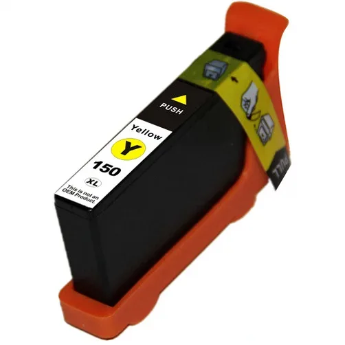 Lexmark 150XL High-Yield Yellow Compatible Ink Cartridge (14N1618) - Compatible replacement yellow ink cartridge for Lexmark printers