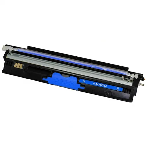 Okidata 44250715 Cyan Compatible Toner Cartridge, High-Yield, For Oki C110, C130N and MC160MFP Printers - Compatible replacement cyan toner cartridge for Okidata printers