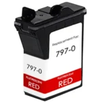 Pitney-Bowes 797-0 Compatible Ink Cartridge, Fluorescent Red - 2 Pack - Image 2 - Pitney Bowes compatible ink cartridge