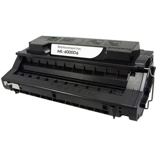 Samsung ML-6000D6 Black Compatible Toner Cartridge - Compatible replacement black toner cartridge for Samsung printers