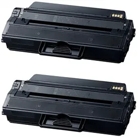 Samsung MLT-D115L Compatible Toner Cartridge - 2 Pack - Compatible replacement black toner cartridge for Samsung printers