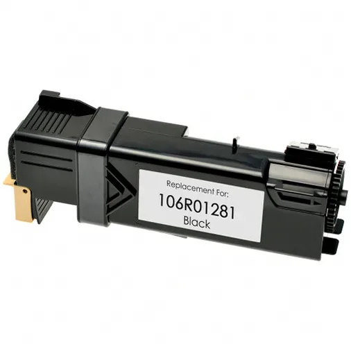 Xerox Phaser 6130 Compatible Black Toner Cartridge (106R01281) - Compatible replacement black toner cartridge for Xerox printers