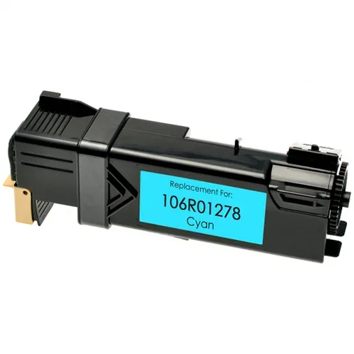 Xerox Phaser 6130 Compatible Cyan Toner Cartridge (106R01278) - Compatible replacement cyan toner cartridge for Xerox printers