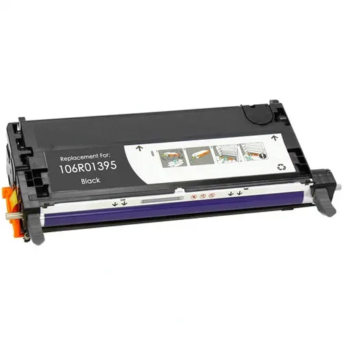 Xerox Phaser 6280 Black Remanufactured Toner Cartridge (106R01395) High-Yield - Compatible replacement black toner cartridge for Xerox printers