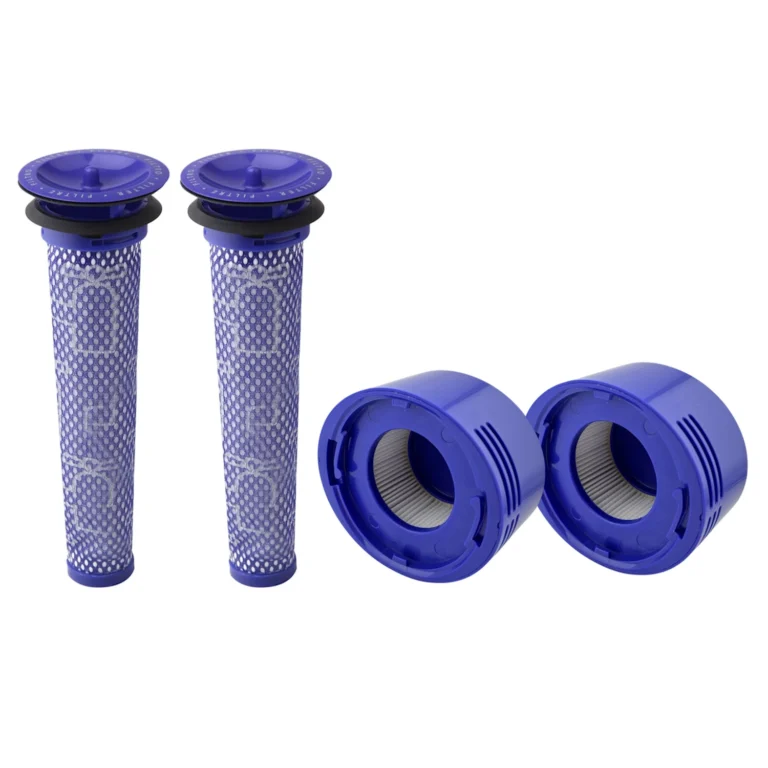 Dyson V7 V8 4-Piece Filter Set (2 x Post + 2 x Pre Motor Filters)