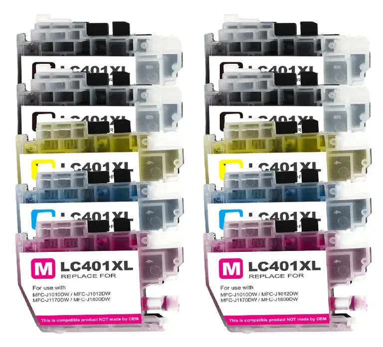 Brother LC401 LC-401 XL Multi-Color Ink Cartridge High-Yield 1