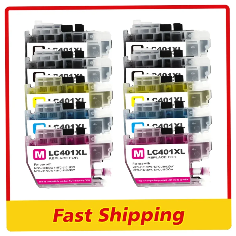 Brother LC401 LC-401 XL Black Ink Cartridge High-Yield Multi-Pack 1
